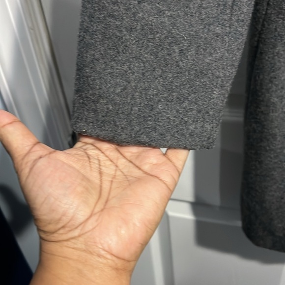 Mossimo Women's Wool Blend Lined Heavy Zipper Front Coat - Size Medium - Picture 4 of 9